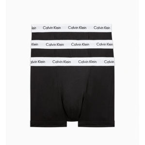 Calvin Klein pánské černé boxerky 3pack - M (001)